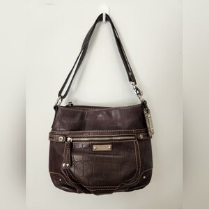 Tignanello Bag Genuine Leather , Brown, soft leather